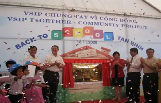 HỌC BỔNG VSIP TẠI TRƯỜNG TIỂU HỌC TÂN BÌNH