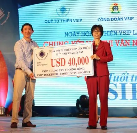 Ngày hội từ thiện VSIP lần thứ 12 quyên góp 40.000 đô