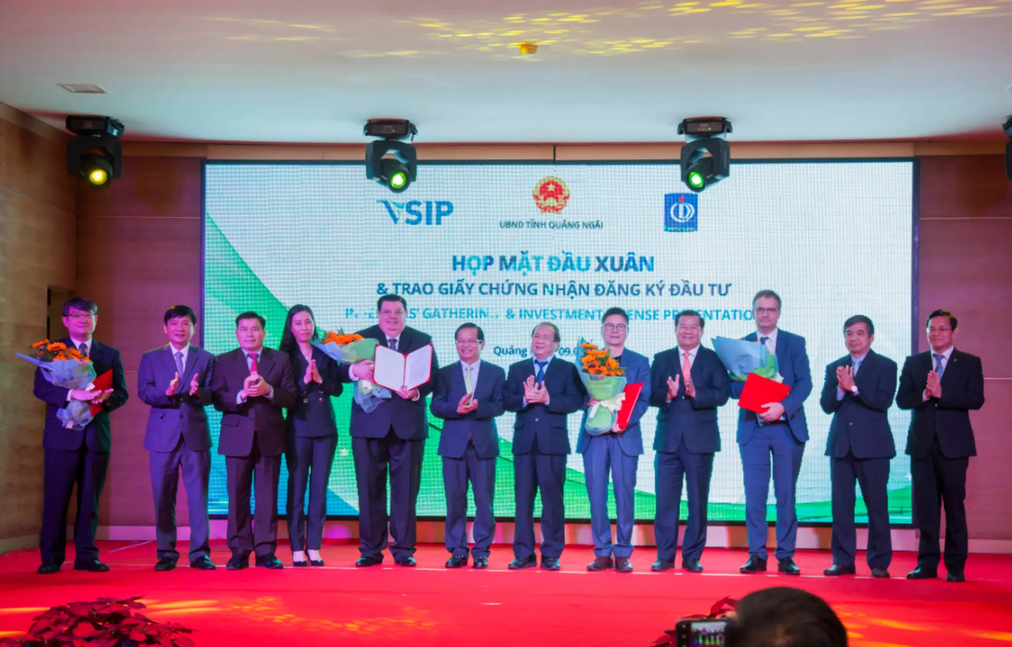 THÊM 321 TRIỆU USD ĐẦU TƯ MỚI VÀO VSIP QUẢNG NGÃI