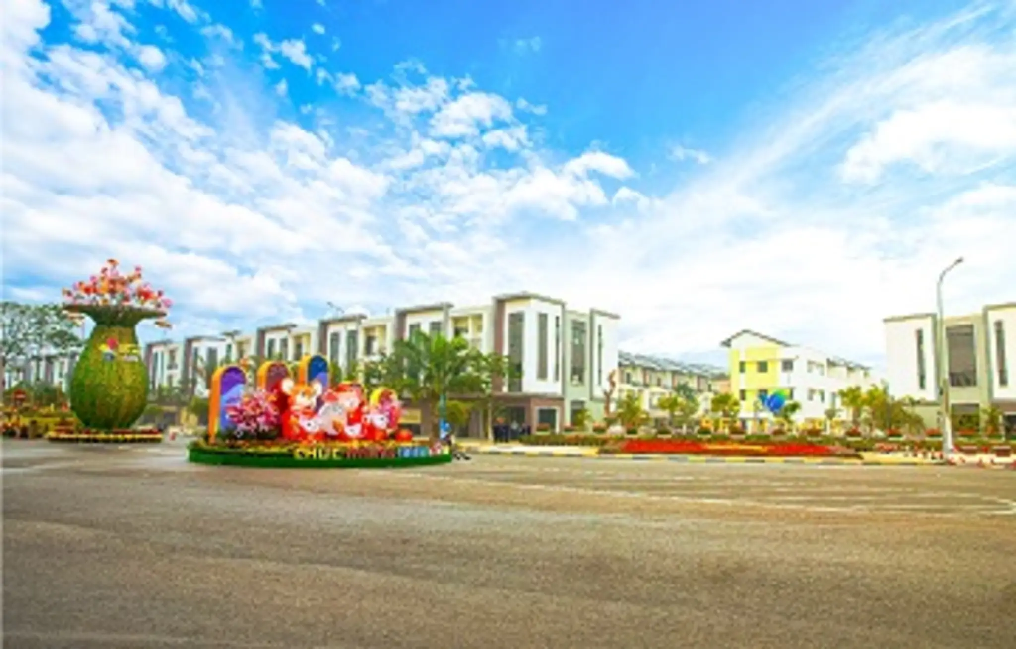 Đường hoa Hữu Nghị – VSIP Bắc Ninh Tết Canh Tý 2020