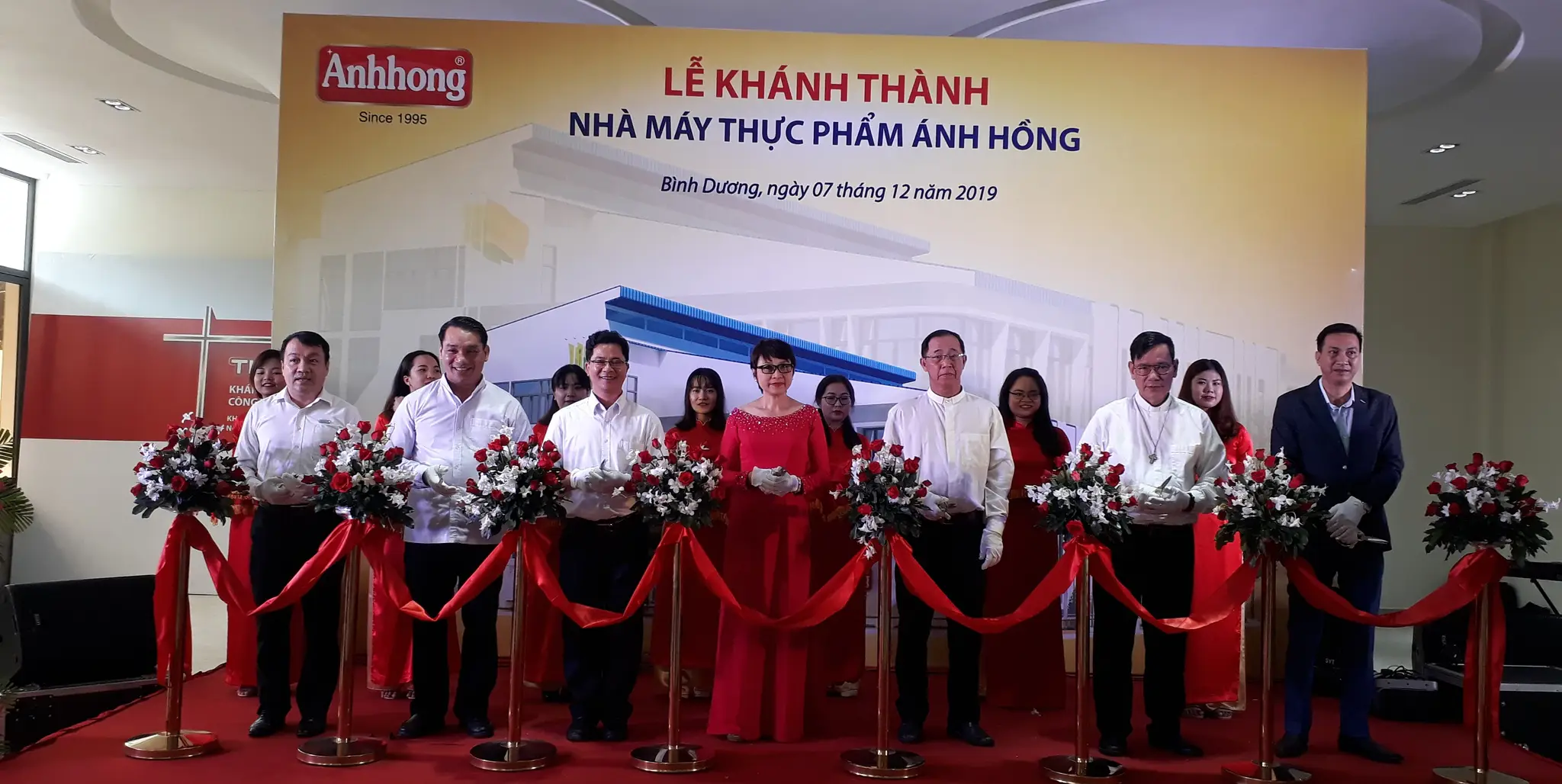 Lễ Khánh Thành Chi Nhánh Công Ty TNHH Thực Phẩm Ánh Hồng