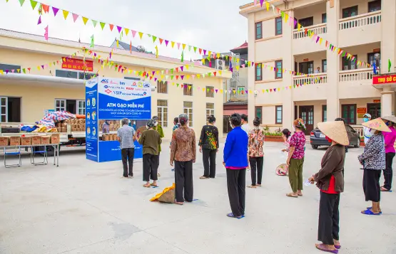 ẤM LÒNG CÂY ATM GẠO MIỄN PHÍ TẠI BẮC NINH, HẢI PHÒNG