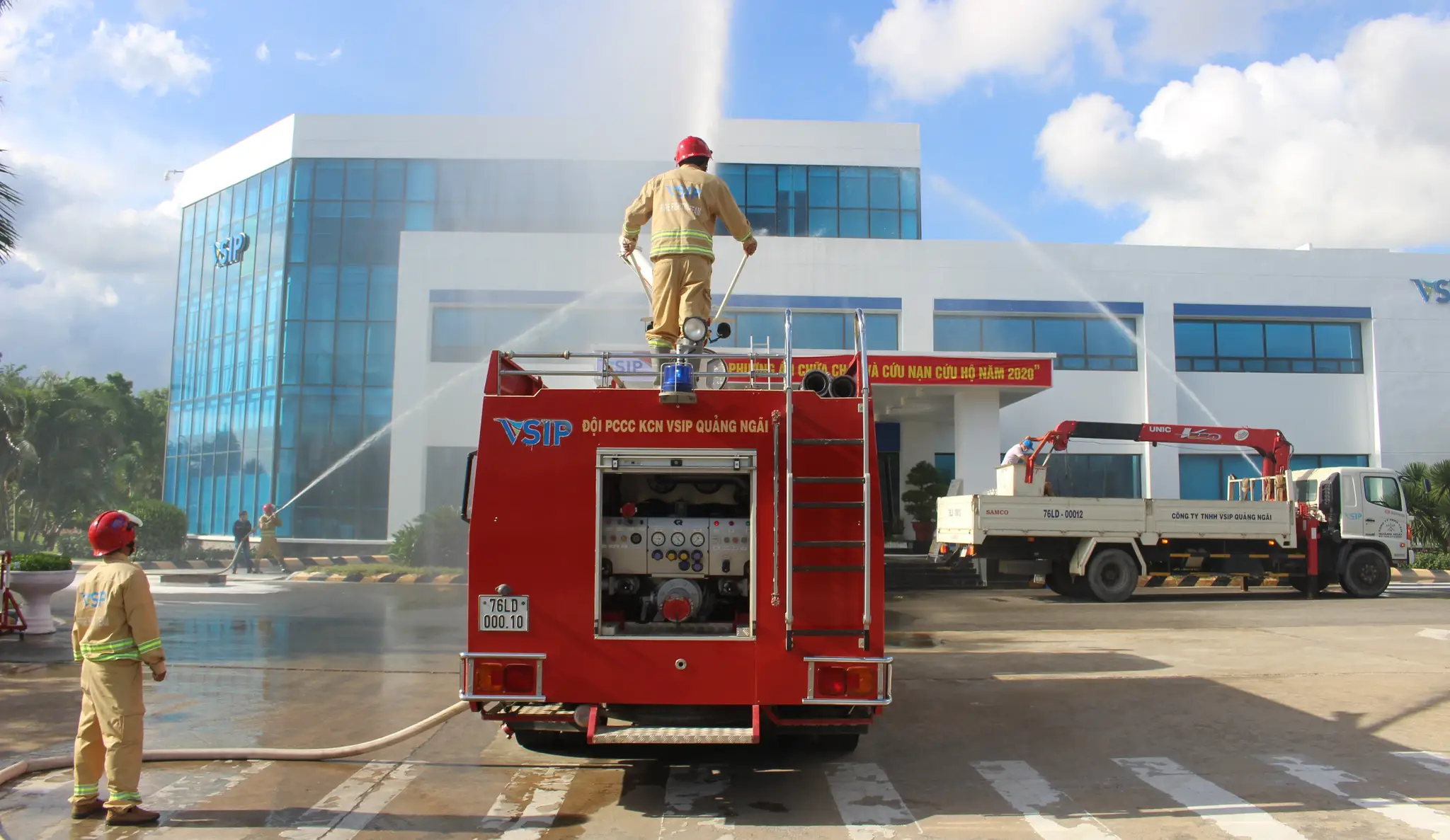 FIRE DRILL (2020) AT VSIP QUANG NGAI