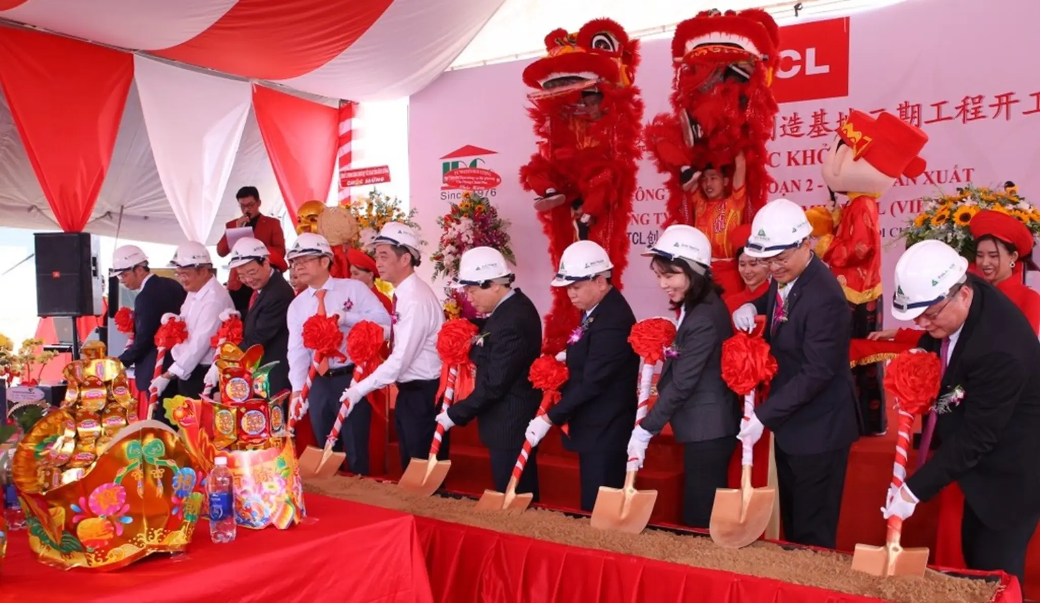 GROUND BREAKING CEREMONY OF TCL SMART DEVICE (VIET NAM) COMPANY LIMITED