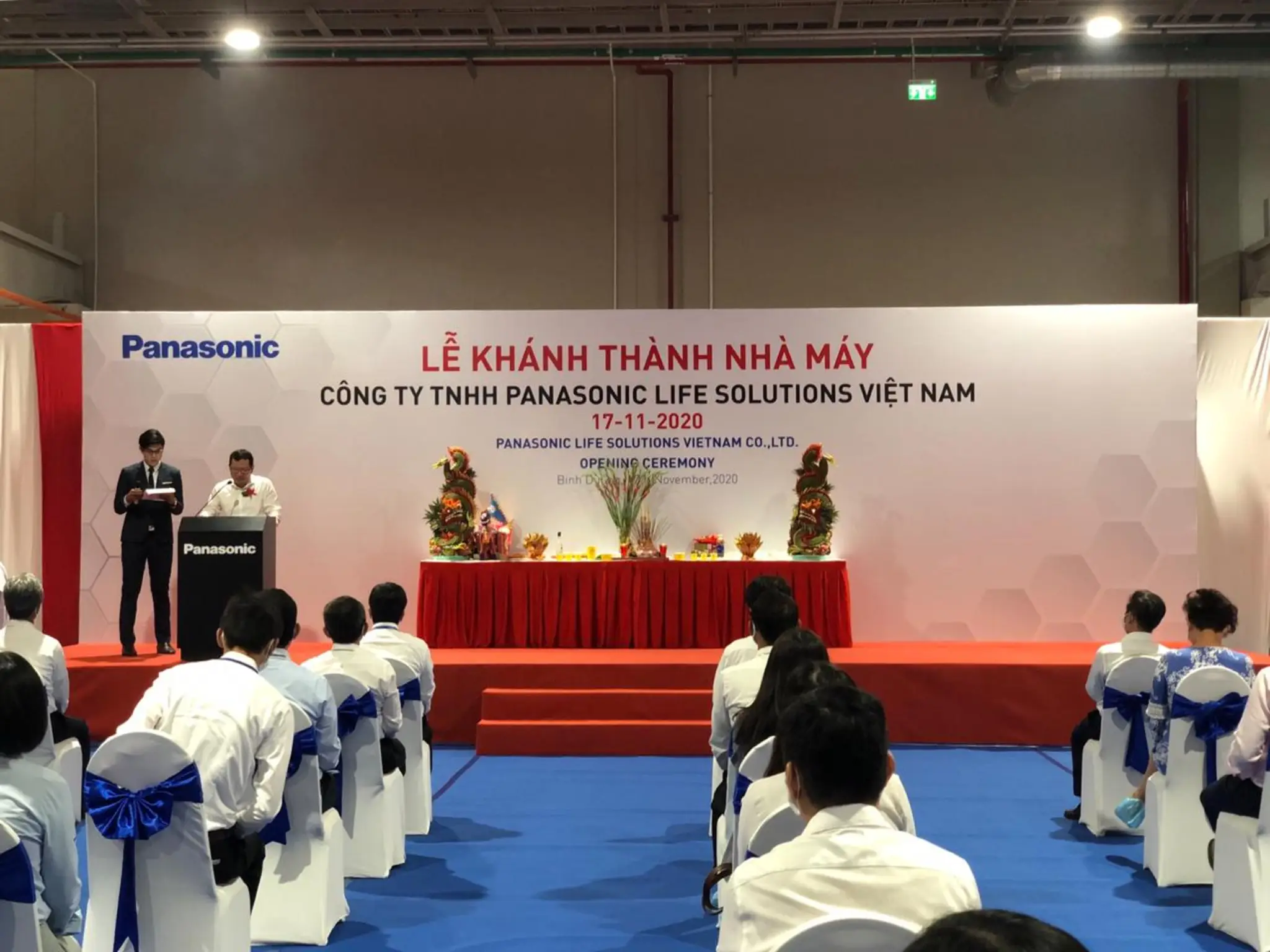 LỄ KHÁNH THÀNH NHÀ MÁY CÔNG TY TNHH PANASONIC LIFE SOLUTIONS VIỆT NAM