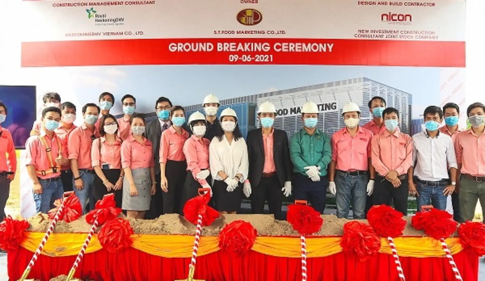 LỄ KHỞI CÔNG CÔNG TY TNHH S.T FOOD MARMETING
