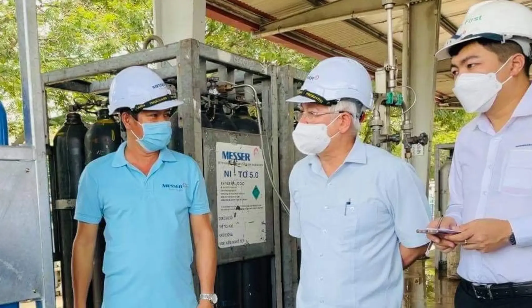 MESSER TẠI BÌNH DƯƠNG CÓ THỂ ĐÁP ỨNG 1.600M3 KHÍ OXY MỖI NGÀY