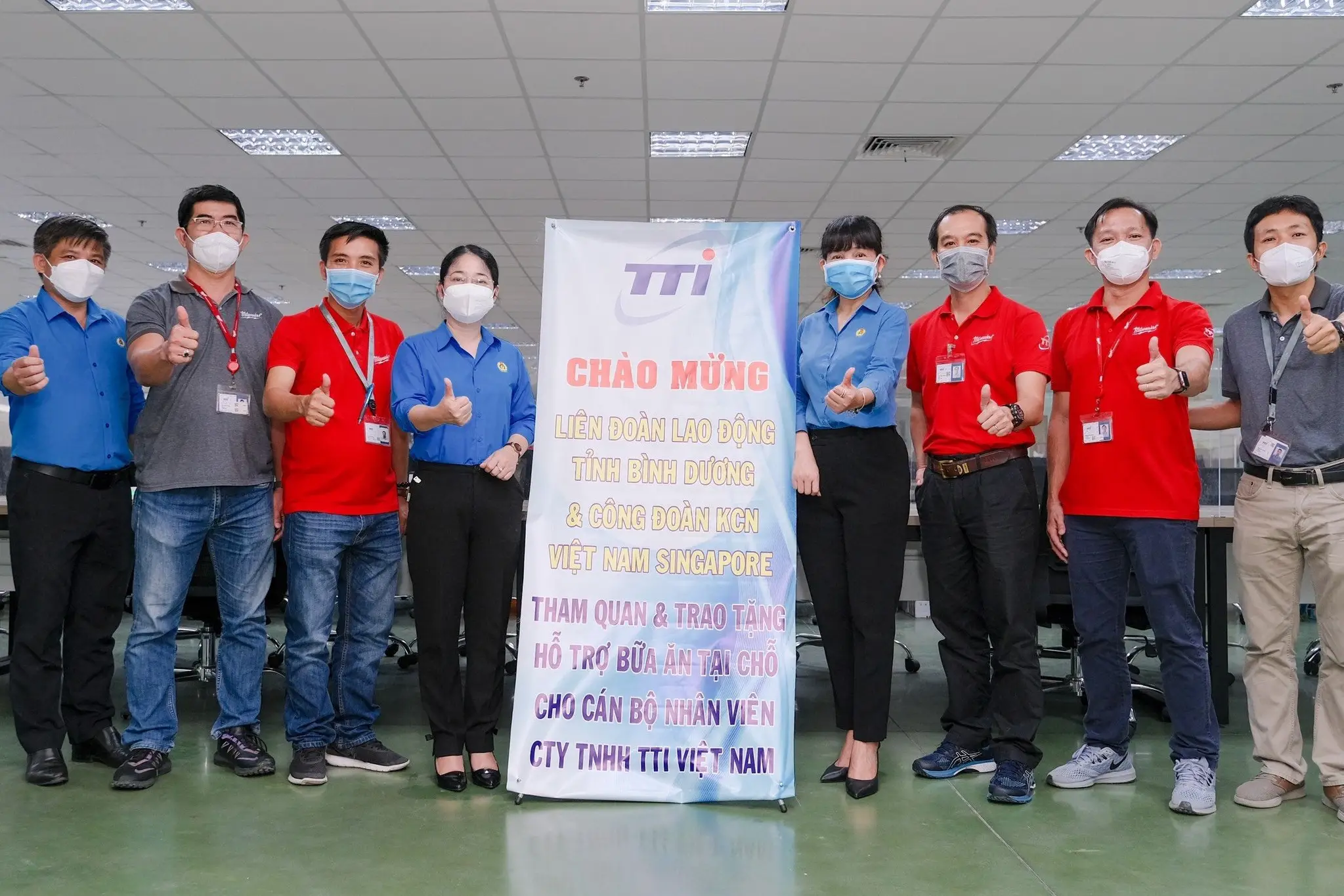 CÔNG ĐOÀN VSIP BÌNH DƯƠNG KỊP THỜI HỖ TRỢ NGƯỜI LAO ĐỘNG