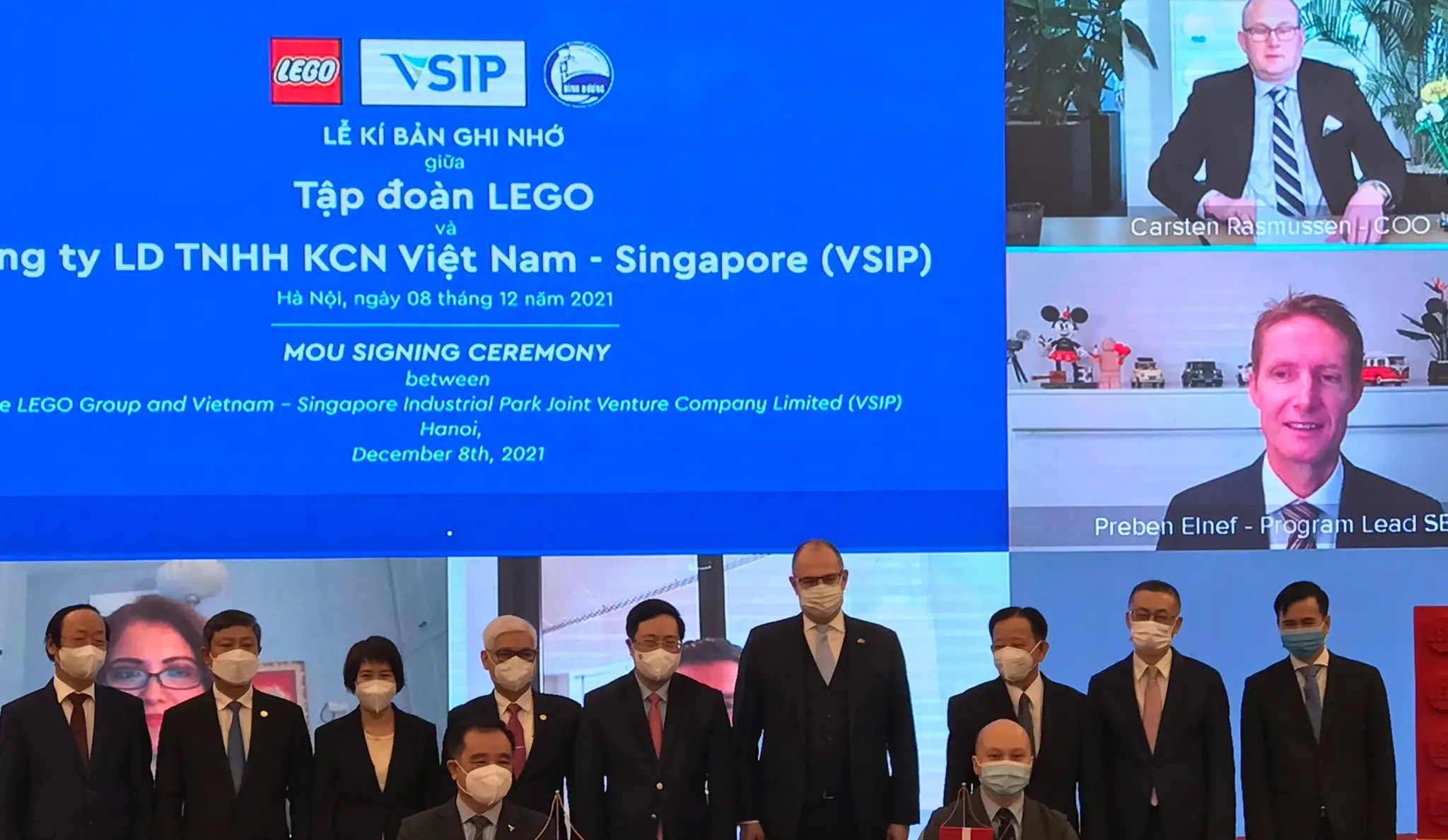 TẬP ĐOÀN LEGO ĐẦU TƯ XÂY DỰNG NHÀ MÁY TẠI VSIP