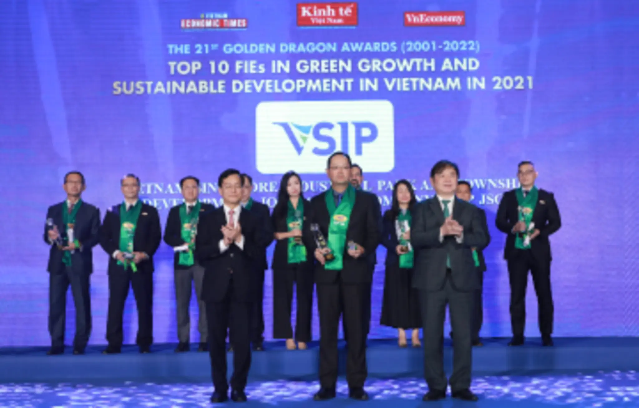 VSIP JSC thắng giải Rồng Vàng 2022