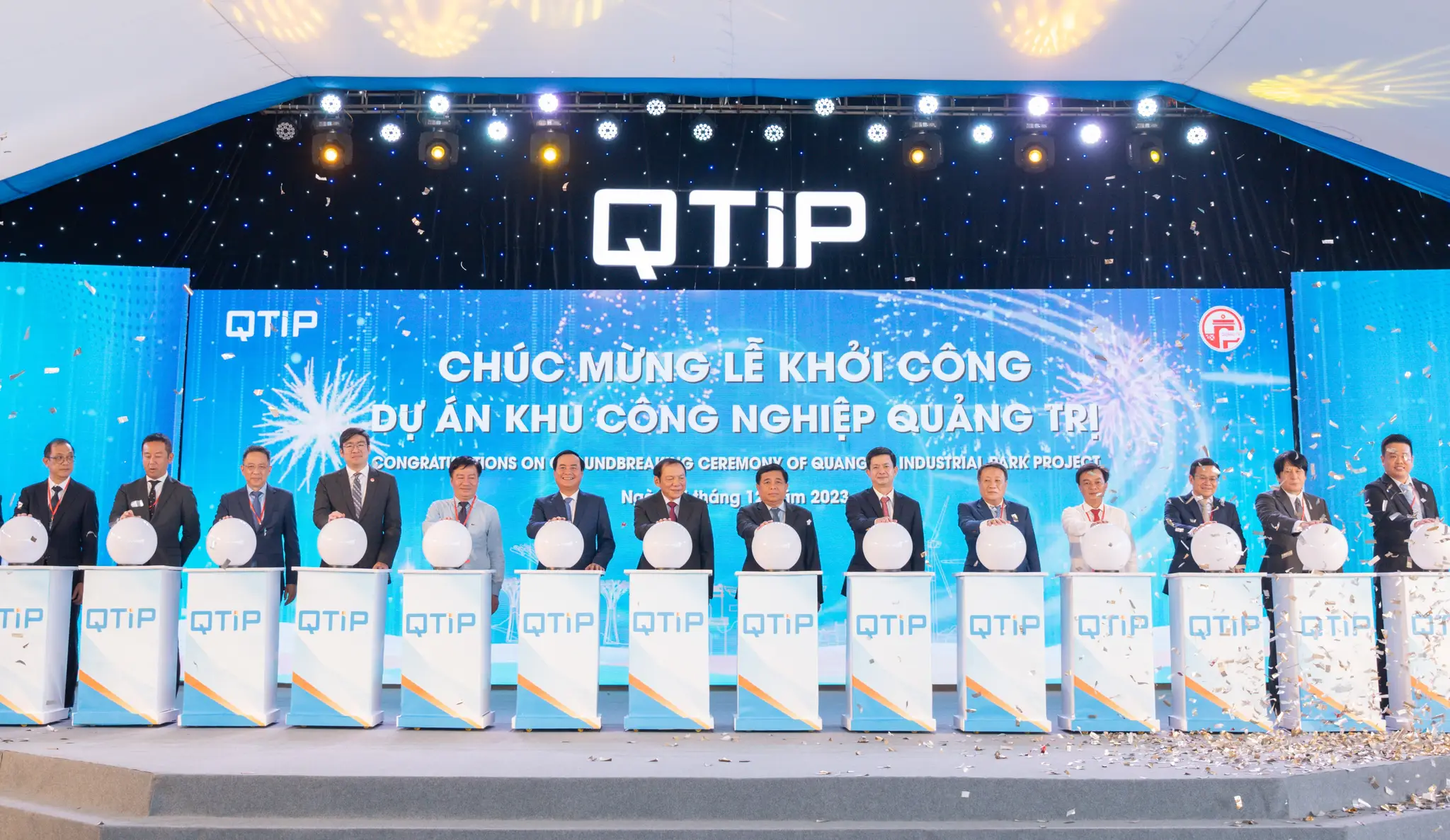 LỄ KHỞI CÔNG DỰ ÁN KHU CÔNG NGHIỆP QUẢNG TRỊ TẠI MIỀN TRUNG VIỆT NAM